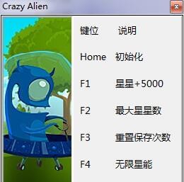 疯狂的外星人五项修改器