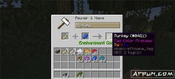 我的世界1.12.2彩色标签MOD