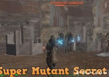 辐射4超级变种人波士顿南部秘密基地MOD