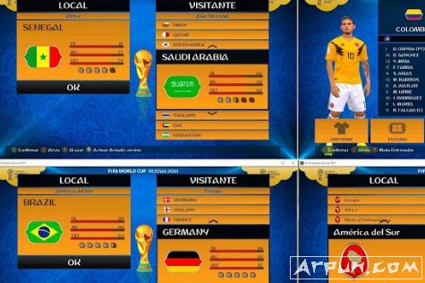 实况足球2018 PES2018最新俄罗斯风格旗帜美化补丁