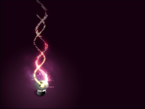 Photoshop���������Źⴴ��Ч��(��ͼ)