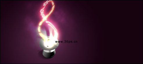 Photoshop���������Źⴴ��Ч��(��ͼ)