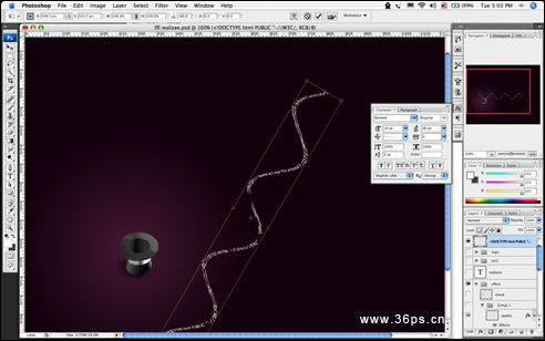 Photoshop���������Źⴴ��Ч��(��ͼ)