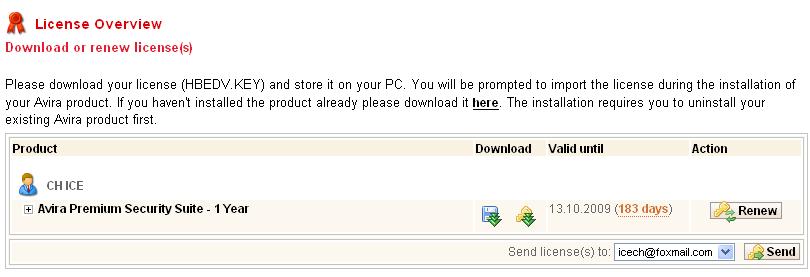 ��ѻ�ȡС��ɡAvira Premium Security Suite��180�����к�