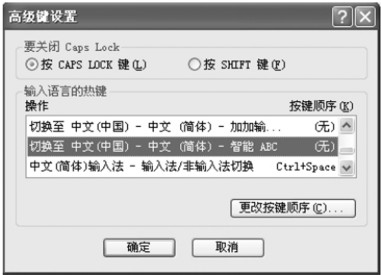 输入法热键的设置方法输入法设置