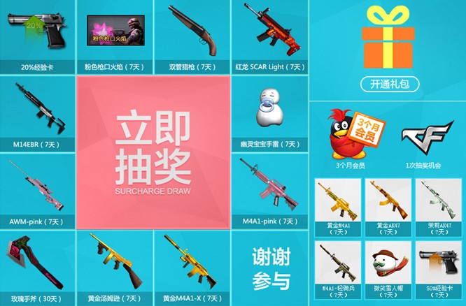 CFgirl�������ݳ��ۿ�� ��õ��ûƽ�M4A1����ַ