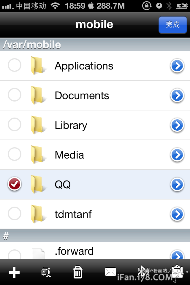 ifile���غͰ�װ��ʹ��ͼ�Ľ̳� ǿ���iPhone�ļ�������