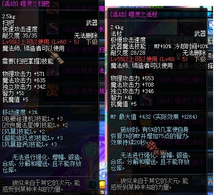 DNF��������ȫְҵͼ���� ����������н������ݽ���