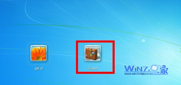 Win7����Ҽ��½�ֻ��ʾ�ļ���ѡ����ô�����GuestȨ�޵�¼ϵͳ