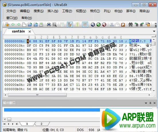 ·�������ݳ�����bin�ļ���β鿴��bin�ļ����±�������