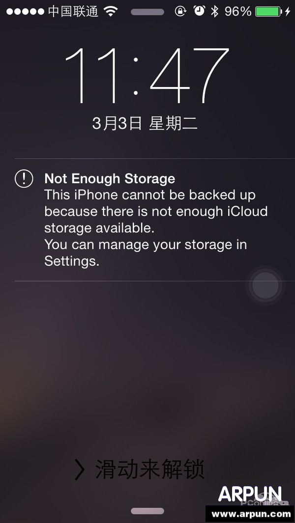iOS��󳣼�����Not Enough Storage