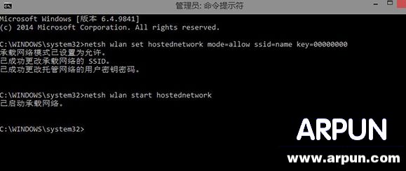 Win10�ʼǱ��������WiFi�ȵ�Win10�ʼǱ��������WiFi�ȵ� arpun.com