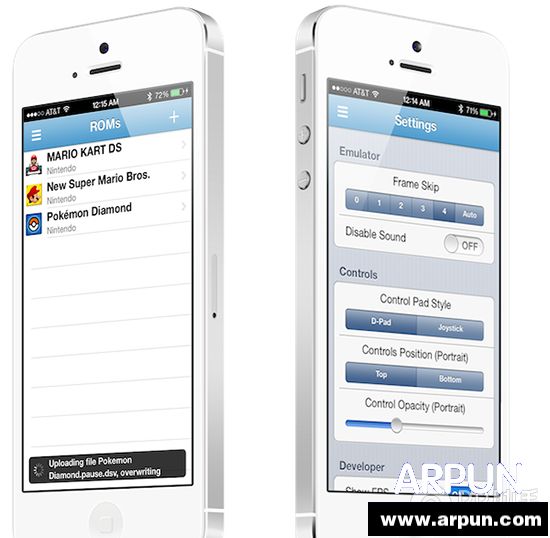 ��Խ��������iPhone����NDS��Ϸ