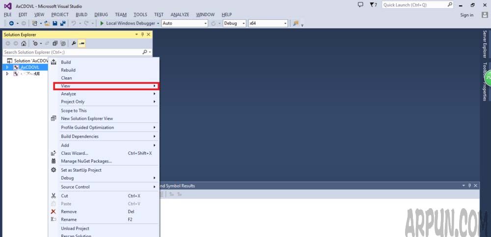 VS2013��ô�鿴��Ŀ��Class Diagram��ͼ?