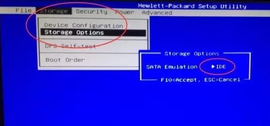 HP台式机装系统蓝屏解决方案