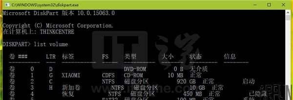 ʹ��diskpart��������������