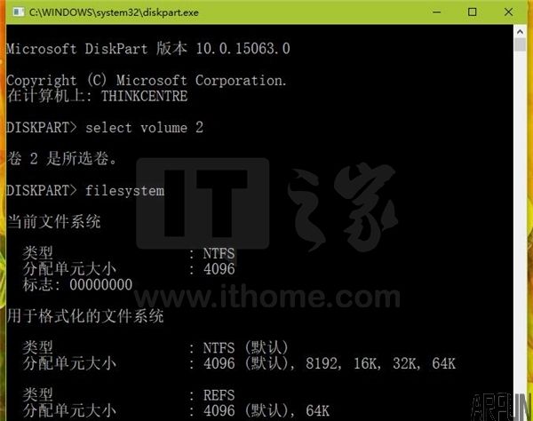 ʹ��diskpart��������������