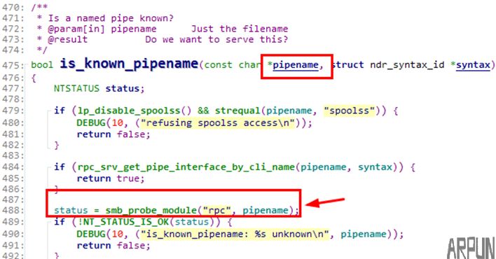SambaԶ�̴���ִ��©��(CVE-2017-7494)-SambaCry�������桾©��������SambaԶ�̴���ִ��©��(CVE-2017-7494)-SambaCry��������