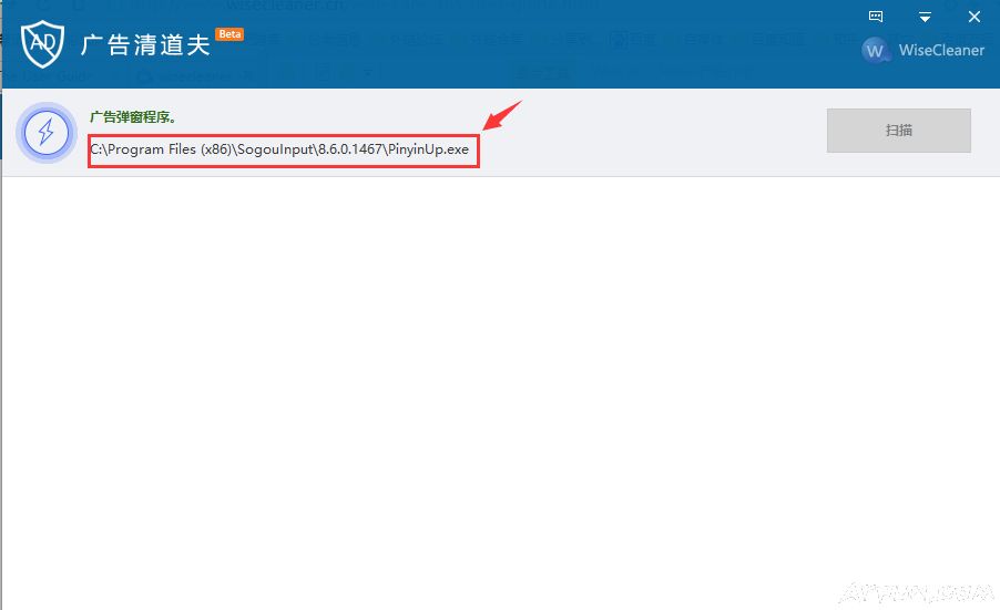 ���ʹ��Wise AD Cleaner����������
