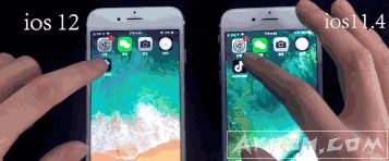 iOS12速度提升70%