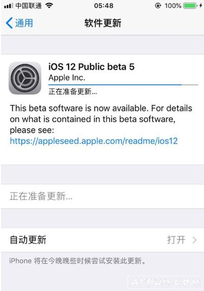 iOS 12 Bate 5��������ϵͳ������