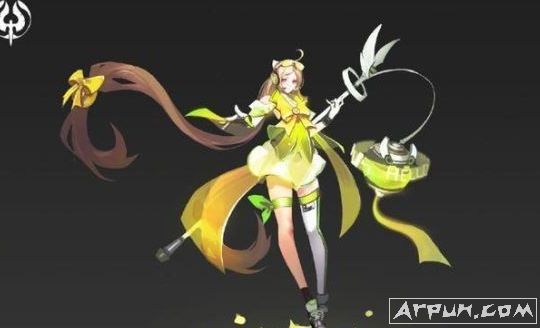 大乔团战精神皮肤曝光黄绿色的守护之力