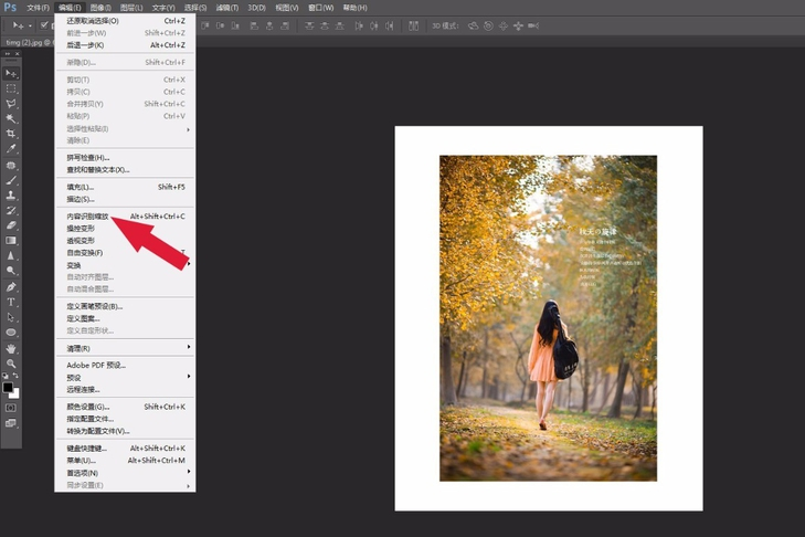 如何实现?PS拉伸图片不变形 PS拉伸人物不变形
