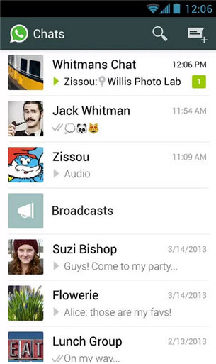 WhatsApp Messenger安卓版