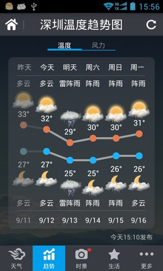 墨迹天气手机版