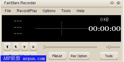 录音软件 FairStars Recorder