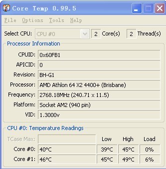 Core Temp(32bit)CPUں¶ȼ⹤