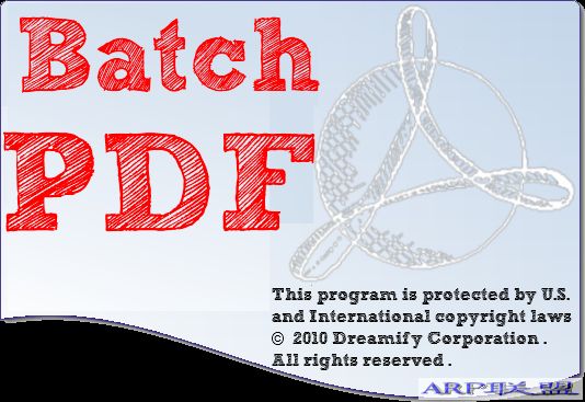 批量PDF文件合并工具Batch PDF Merge 1.1 绿色版