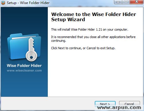 文件夹加密软件(Wise Folder Hider)