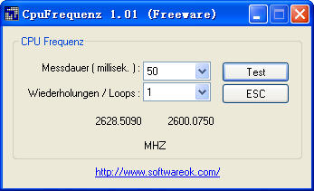 cpuƵʲ鿴(CpuFrequenz) V1.02ɫ