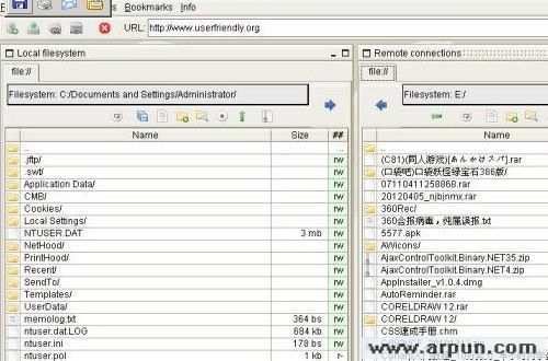 JFtp 1.55 绿色
