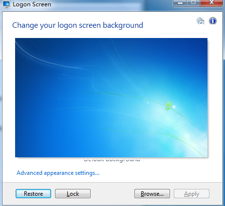 win7½޸ĹLogon Screen v2.55 ɫ
