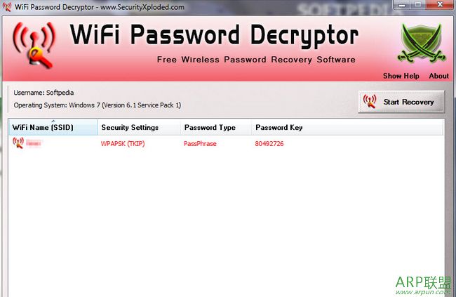 WiFiָ(WiFi Password Decryptor)