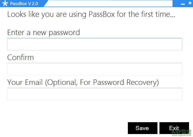 Win8 PassBox