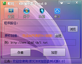 哎叮EXE加密器