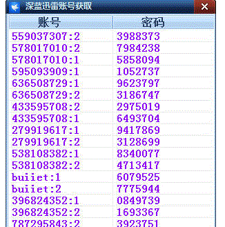 深蓝迅雷白金会员账号获取