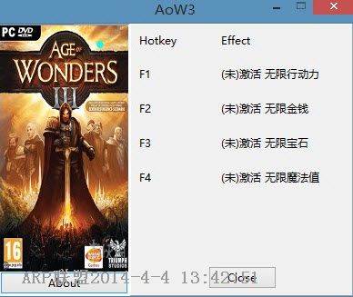 奇迹时代3修改器+4 中文版