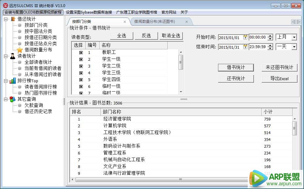 远方SULCMIS Ⅲ统计助手