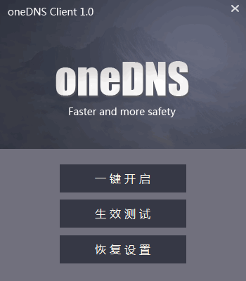 oneDNS客户端