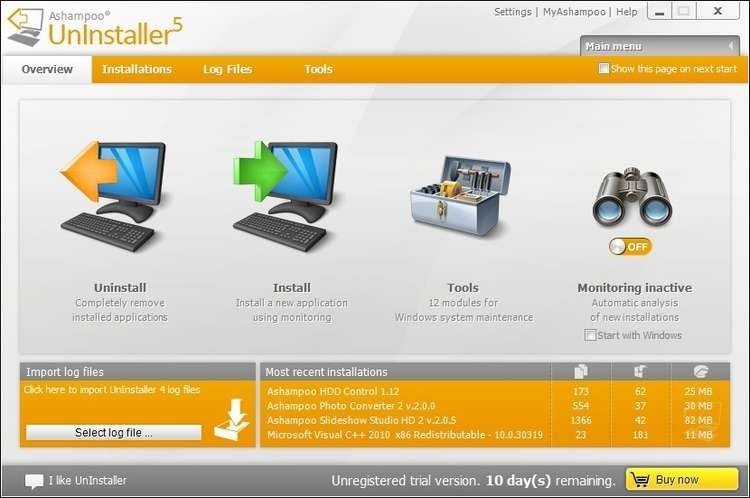 Ashampoo UnInstaller