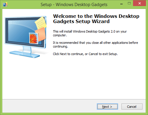 win10桌面小工具(Download Sidebar)