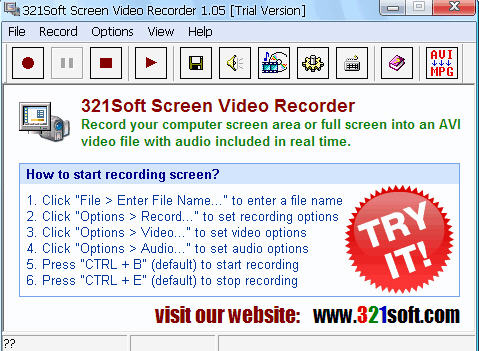 321Soft Screen Video Recorder ɫ