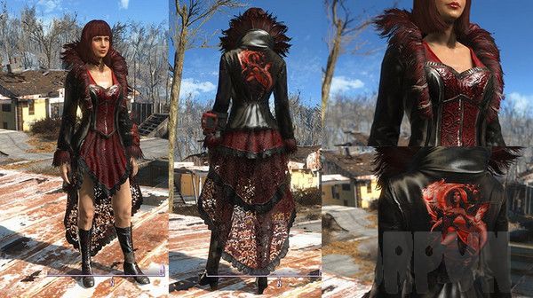 辐射4羽毛衣服mod