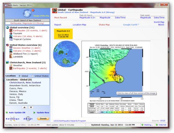 Earth Alerts