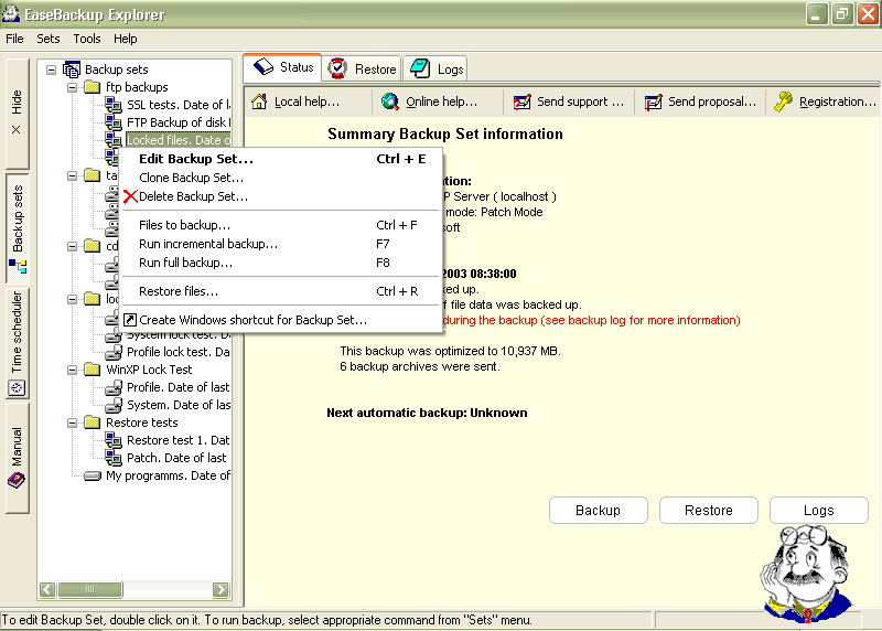EaseBackup