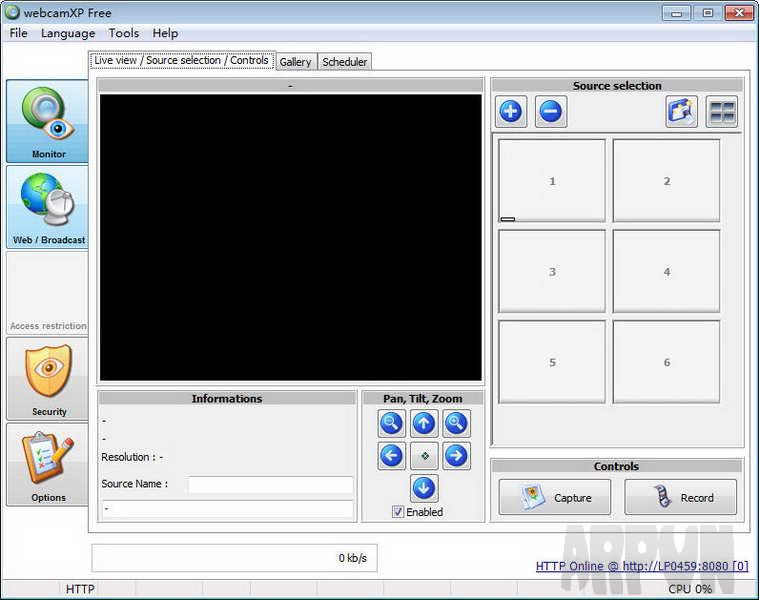 webcamXP